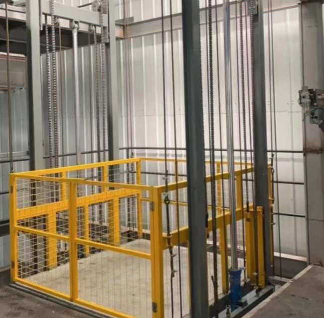 随州导轨式升降机一般加工周期