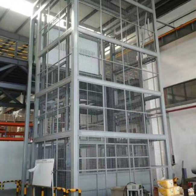 随州导轨式升降平台货梯